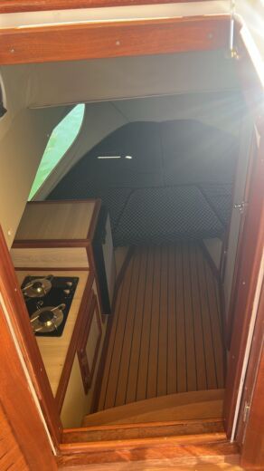 Motorboat Gozzo campano Sport cruiser Plano del barco