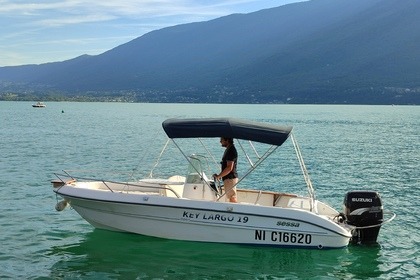 Verhuur Motorboot Sessa Marine Key Largo 19 Aix-les-Bains