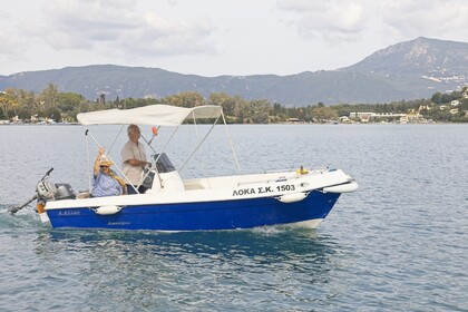 Hire Boat without licence  A Hellas 480 Corfu