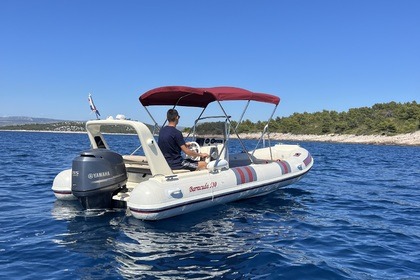 Verhuur RIB Barracuda 530 - Yamaha Šibenik