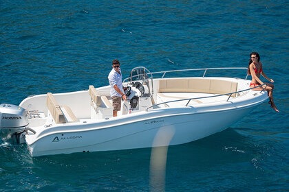 Rental Motorboat Allegra boat Allegra 21 Taormina