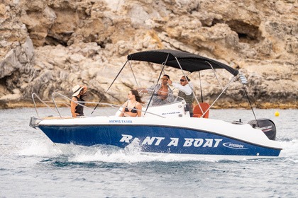 Miete Motorboot Poseidon Blu water 640 Rhodos