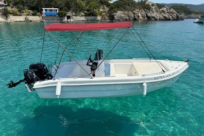 Charter Boat without licence  Assos . Palaiokastritsa