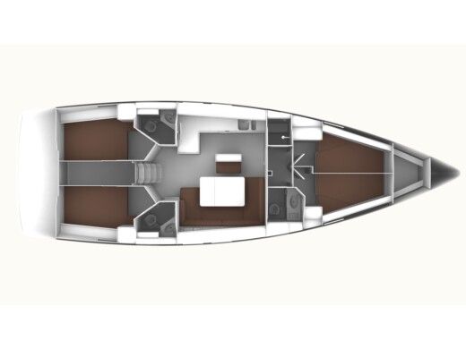 Sailboat  Bavaria 46 Cruiser Boat design plan