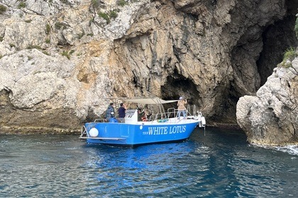 Location Bateau à moteur Sicily Mare Nostrum White Lotus Taormina Taormine