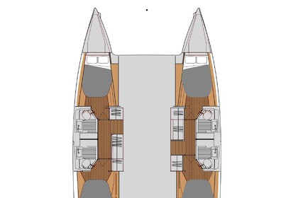 Miete Katamaran  Fountaine Pajot Astrea 42 Salerno