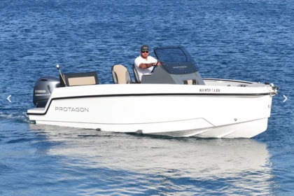 Hire Motorboat Protagon 100HP Agios Ioannis Peristeron