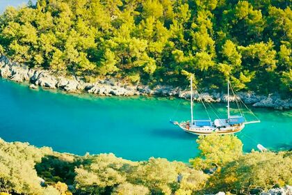 Rental Gulet Custom Built Gulet with a capacity of 12 Ketch Kaş