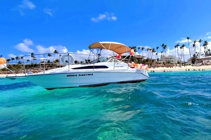 Rental Motorboat Snorkeling and Pool natural Yacht tour Bávaro