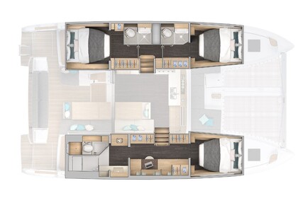 Location Catamaran  Lagoon 43 - OWNER VERSION Sukošan